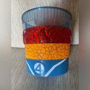 Marvel Studios 2025 The Fantastic Four First Steps Popcorn Bucket